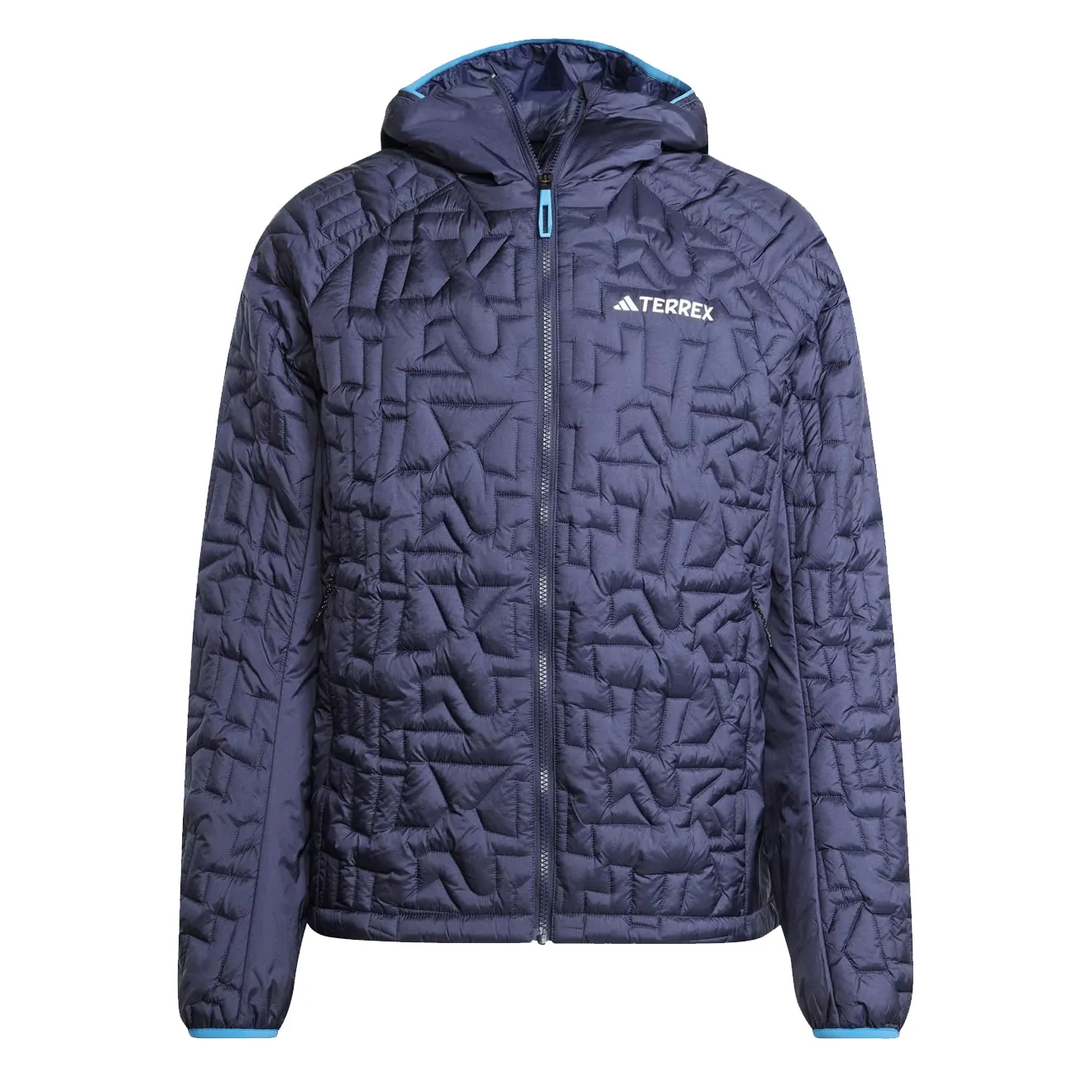 Adidas Terrex Xperior Primaloft Loose Fill Insulated Hooded Jacket Shadow Navy