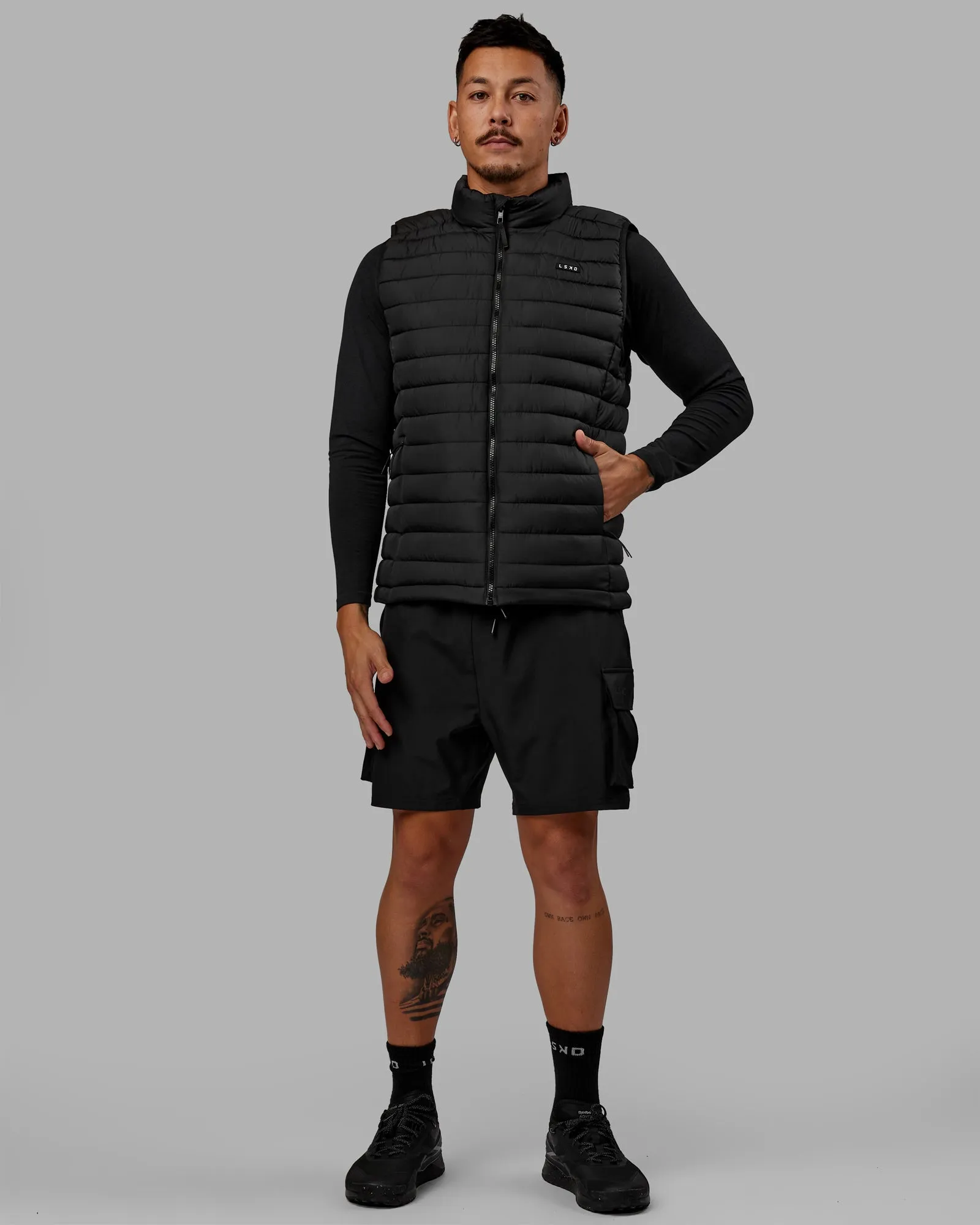 All-day Puffer Vest - Black