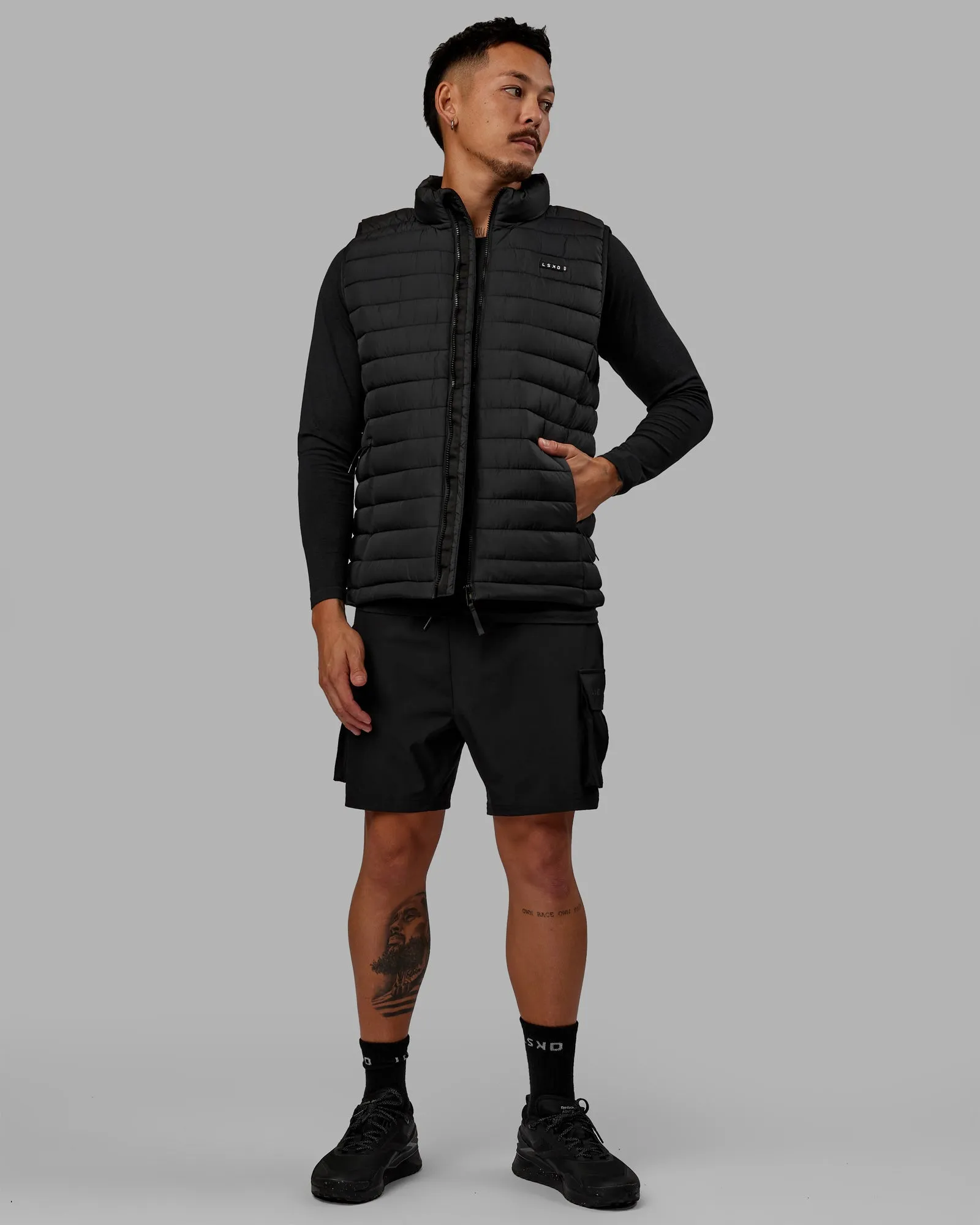 All-day Puffer Vest - Black