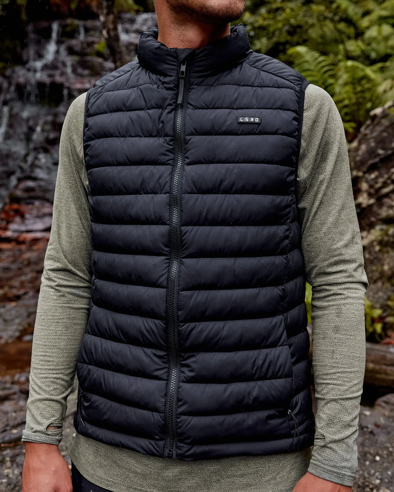 All-day Puffer Vest - Black