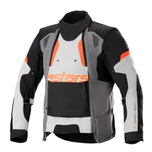 ALPINESTARS HALO DRYSTAR ADVENTURE JACKET - GREY/BLACK/ORANGE