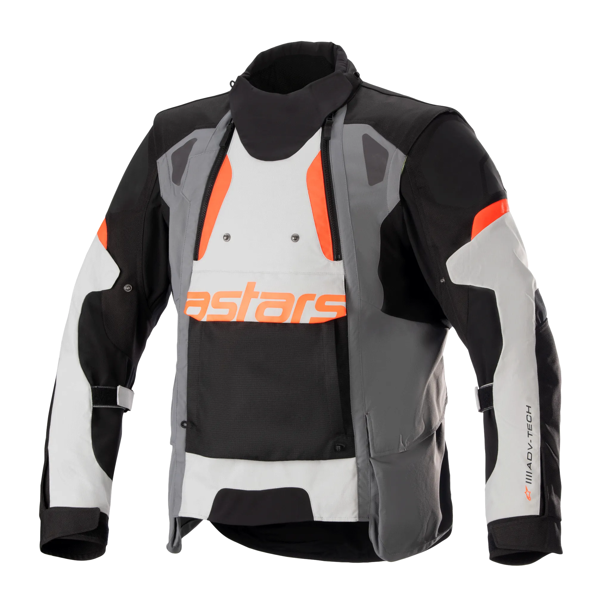 ALPINESTARS HALO DRYSTAR ADVENTURE JACKET - GREY/BLACK/ORANGE