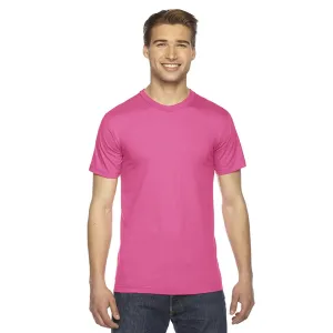 American Apparel Unisex Fuchsia Fine Jersey Short-Sleeve T-Shirt