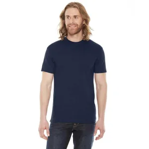 American Apparel Unisex Navy 50/50 Short Sleeve Tee