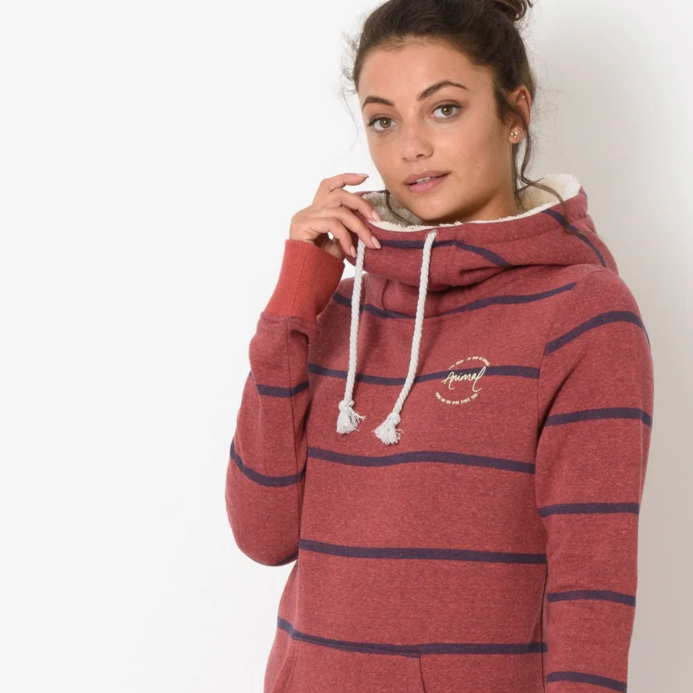 Animal Womens Wrapped Up Longline Hoodie