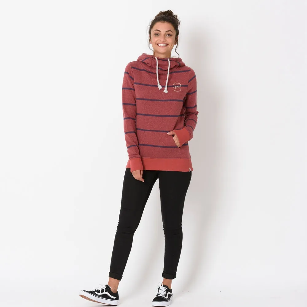 Animal Womens Wrapped Up Longline Hoodie