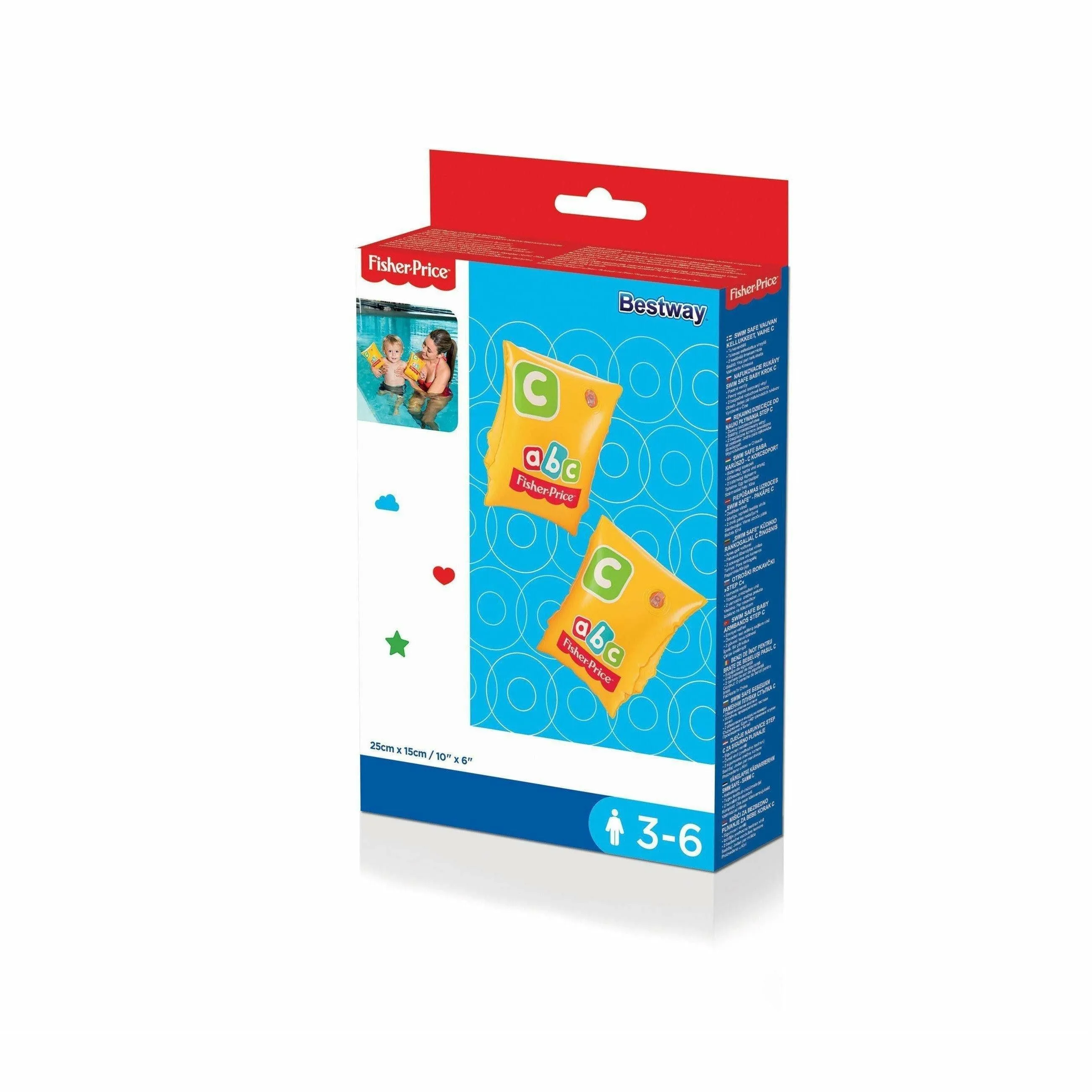 Bestway 93516 Fisher-Price Armbands 25 x 15 cm