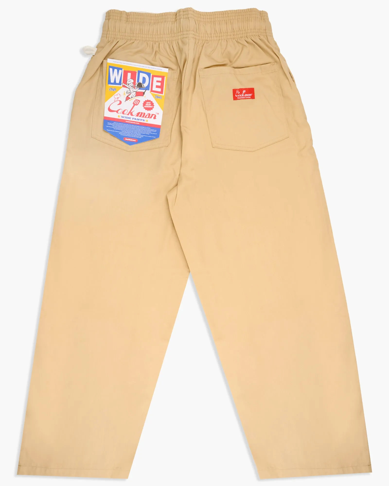 Cookman Wide Chef Pants - Sand