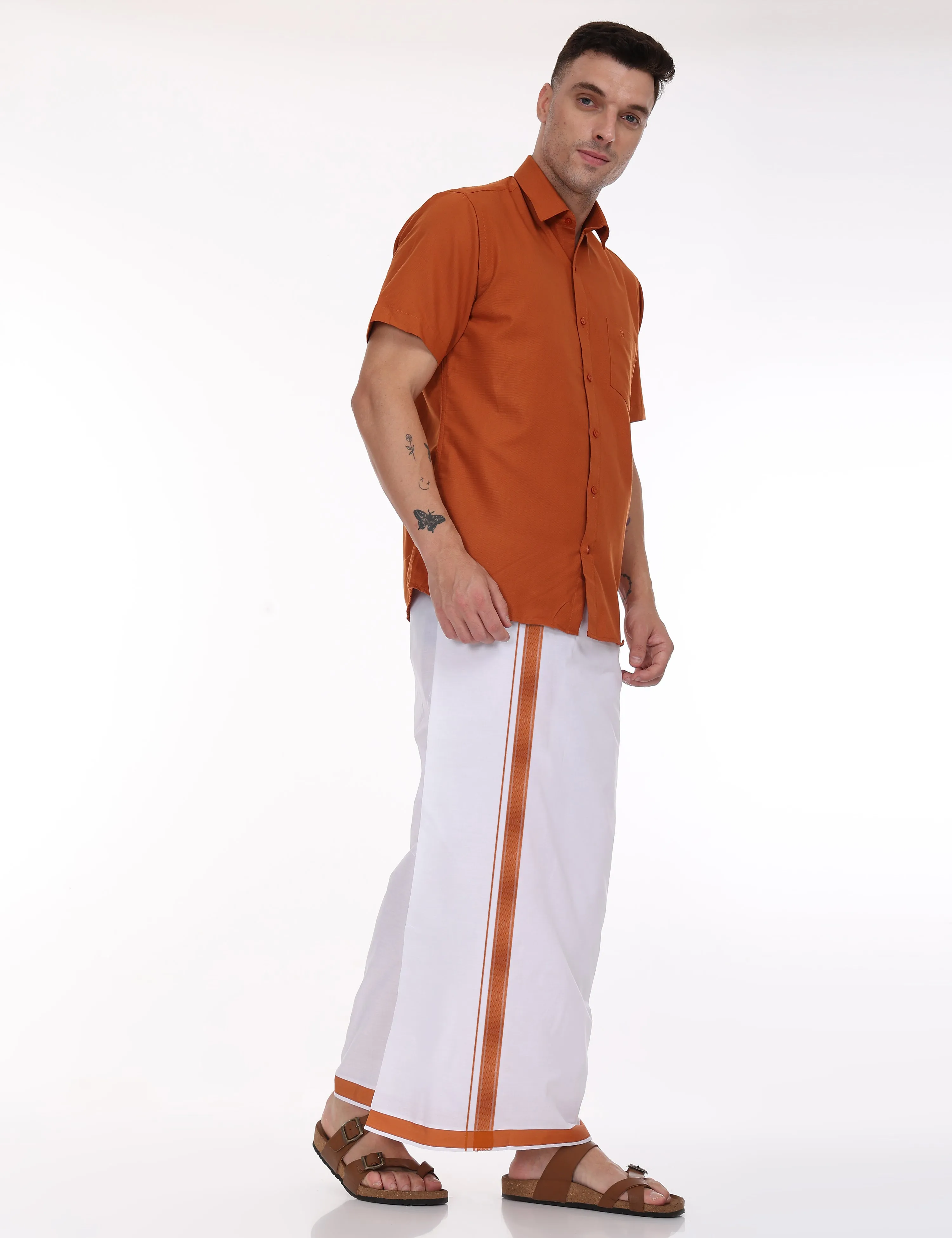 Cool Club Plus Cotton colour Shirt Half Sleeve - 31008