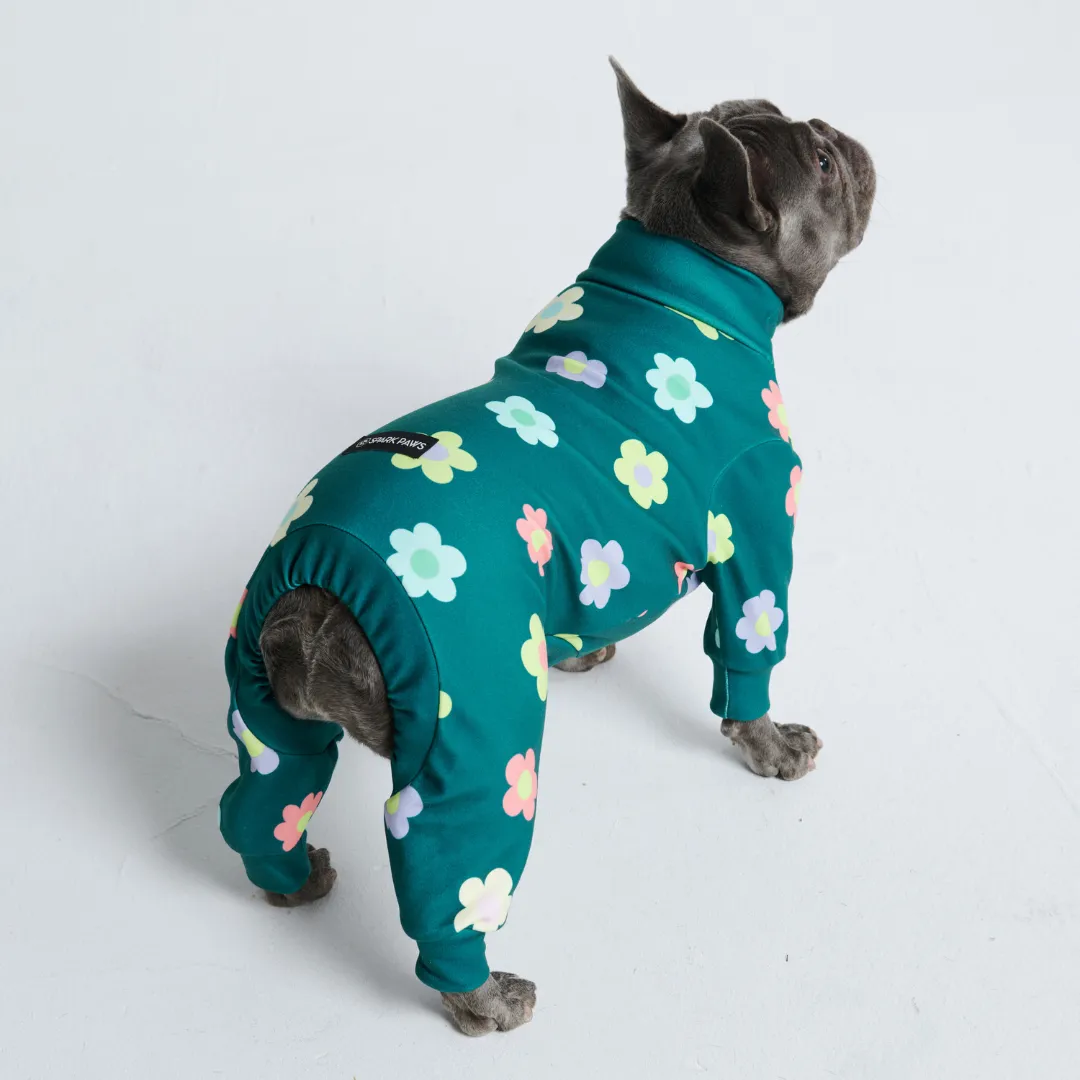 Dog Pajama - Daisy Green