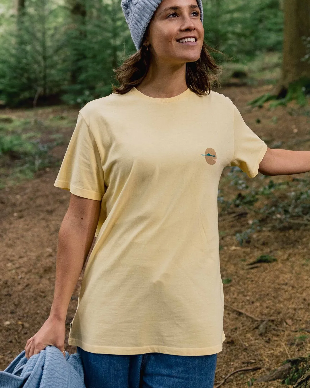 Dreamer Recycled Cotton T-Shirt - Golden Haze