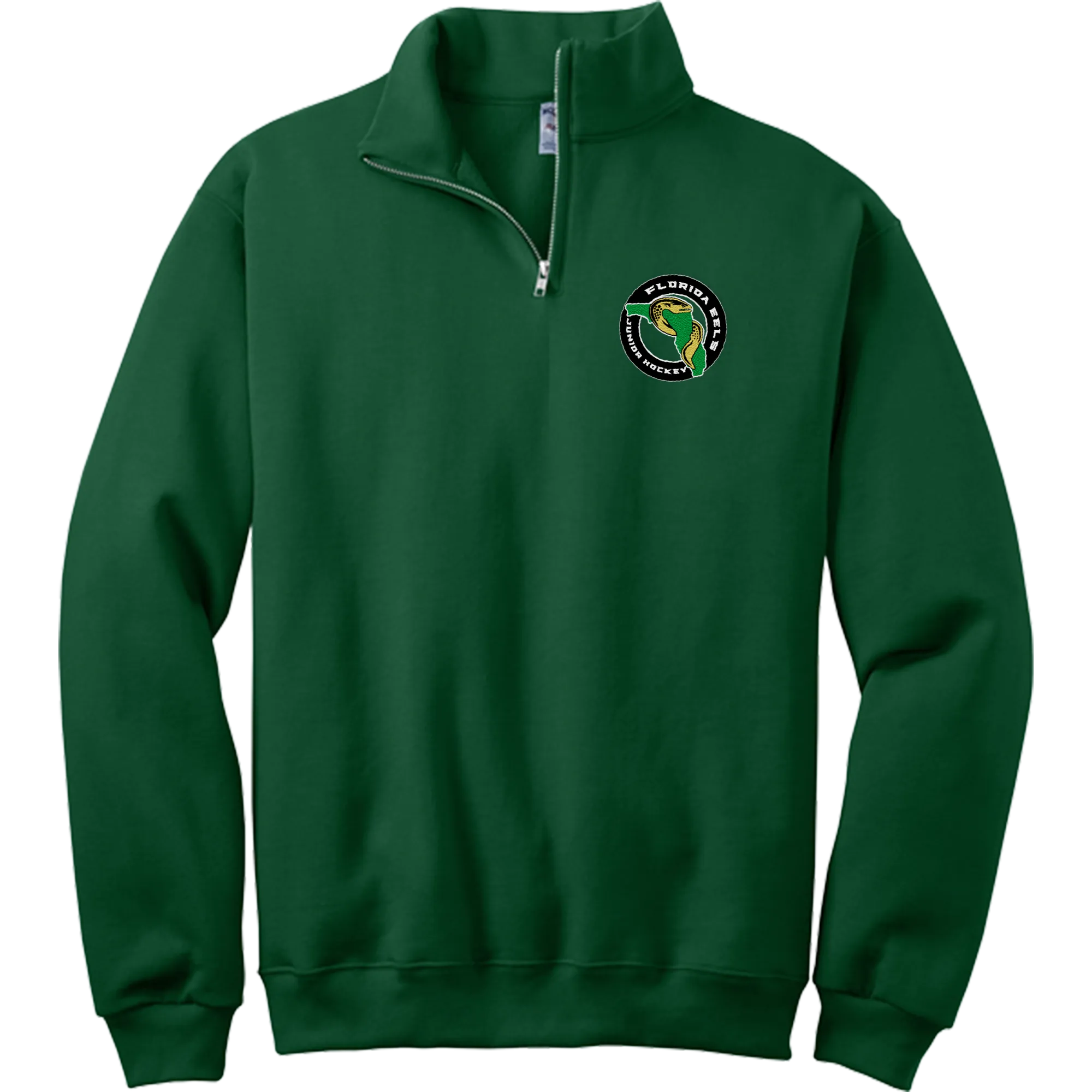 Florida Eels NuBlend 1/4-Zip Cadet Collar Sweatshirt