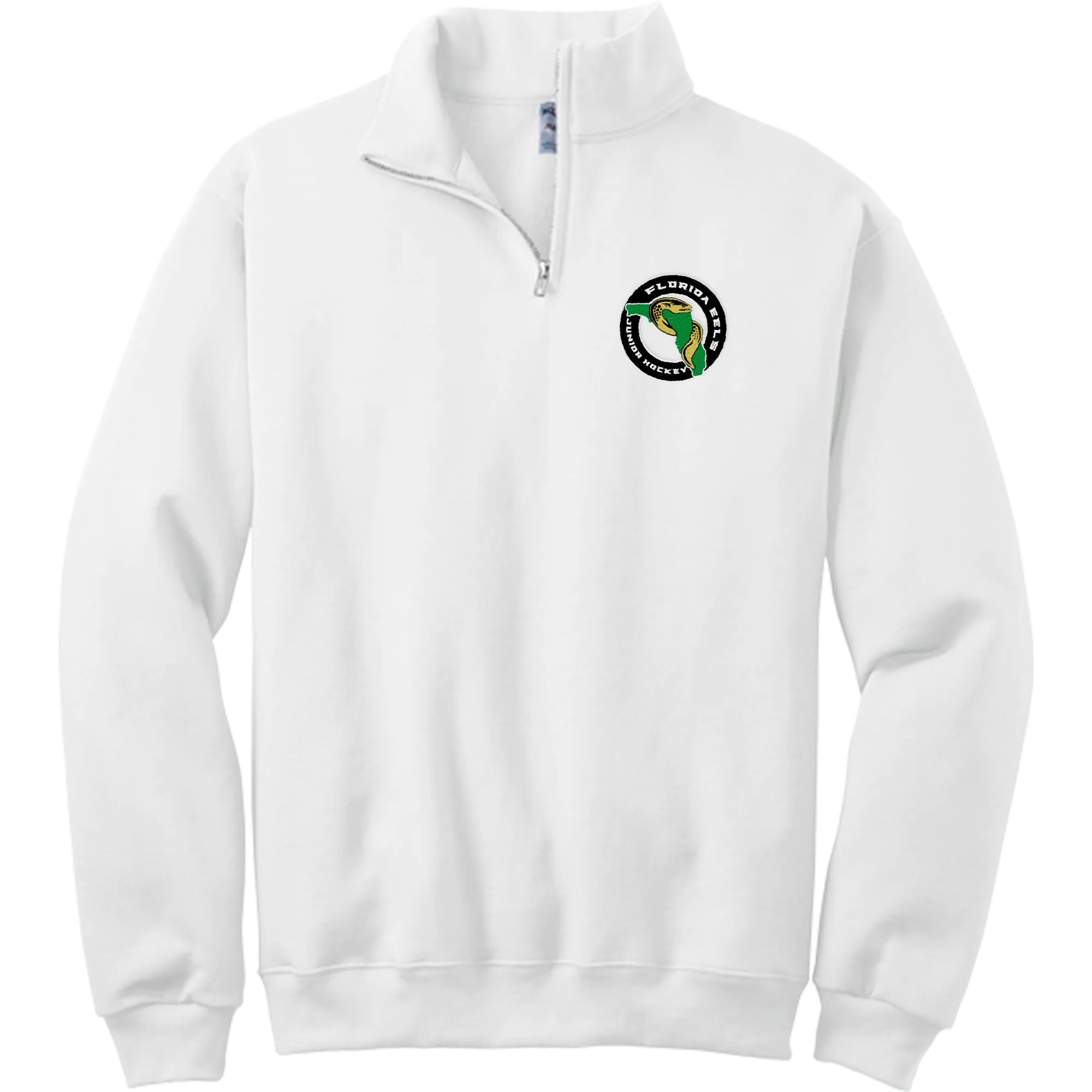 Florida Eels NuBlend 1/4-Zip Cadet Collar Sweatshirt