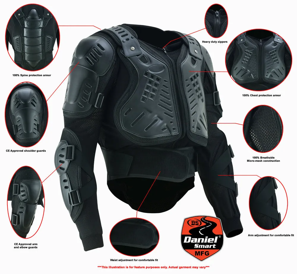 FULL PROTECTION BODY ARMOR – BLACK