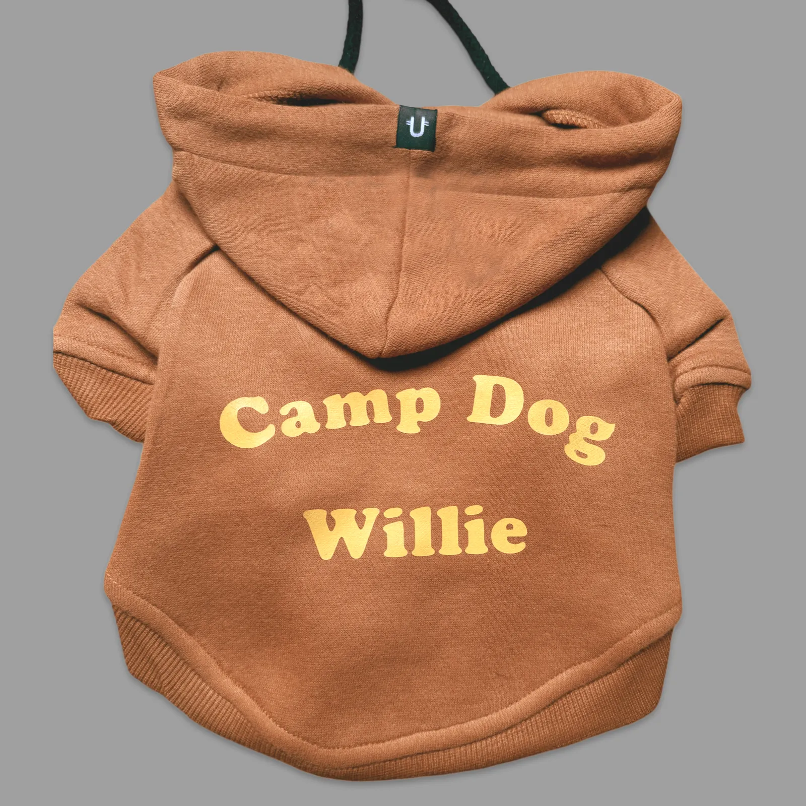 Happy Camper Dog Hoodie - Personalised