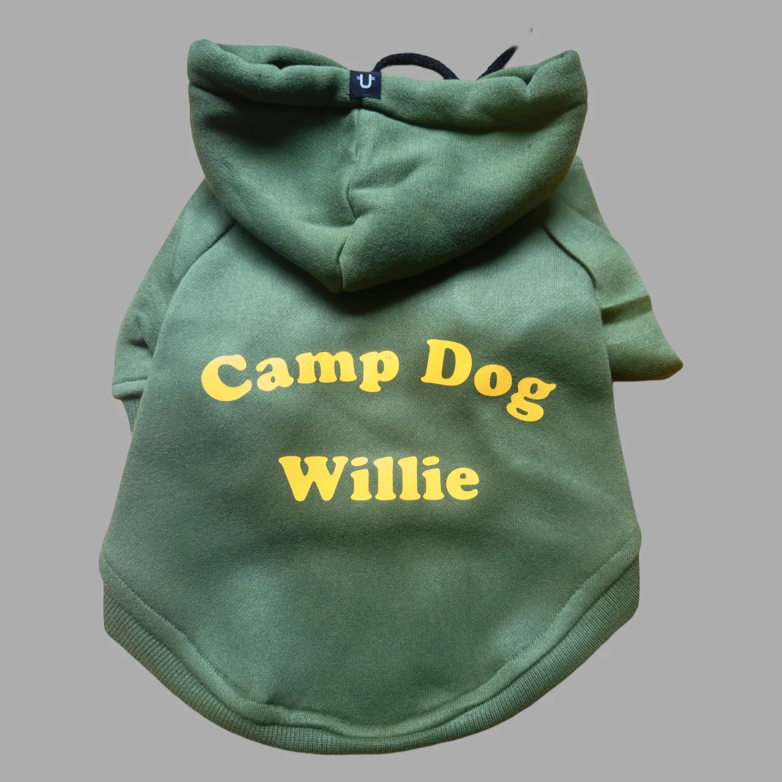 Happy Camper Dog Hoodie - Personalised