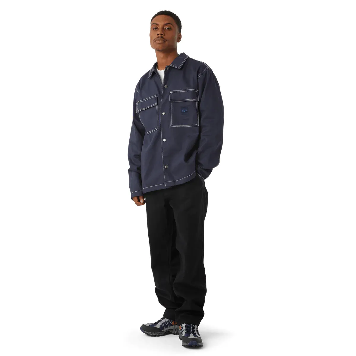 Huf - Mason Shacket Navy