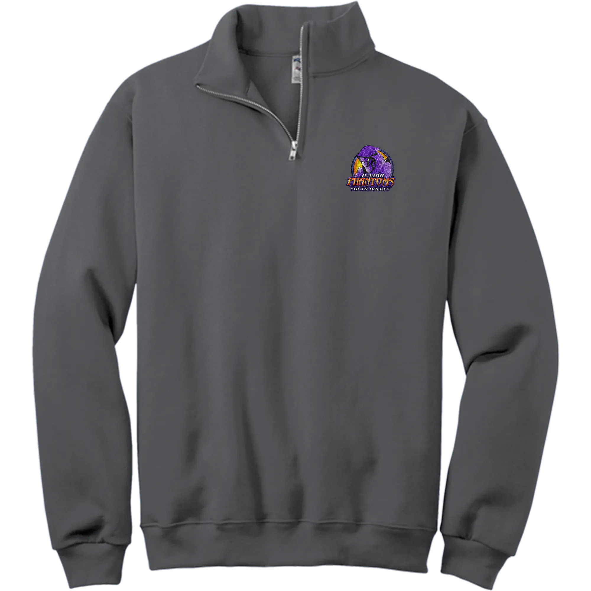 Jr. Phantoms NuBlend 1/4-Zip Cadet Collar Sweatshirt