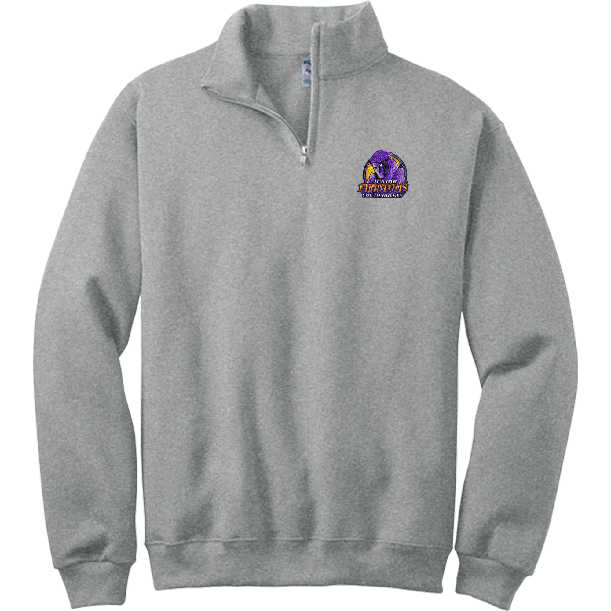 Jr. Phantoms NuBlend 1/4-Zip Cadet Collar Sweatshirt