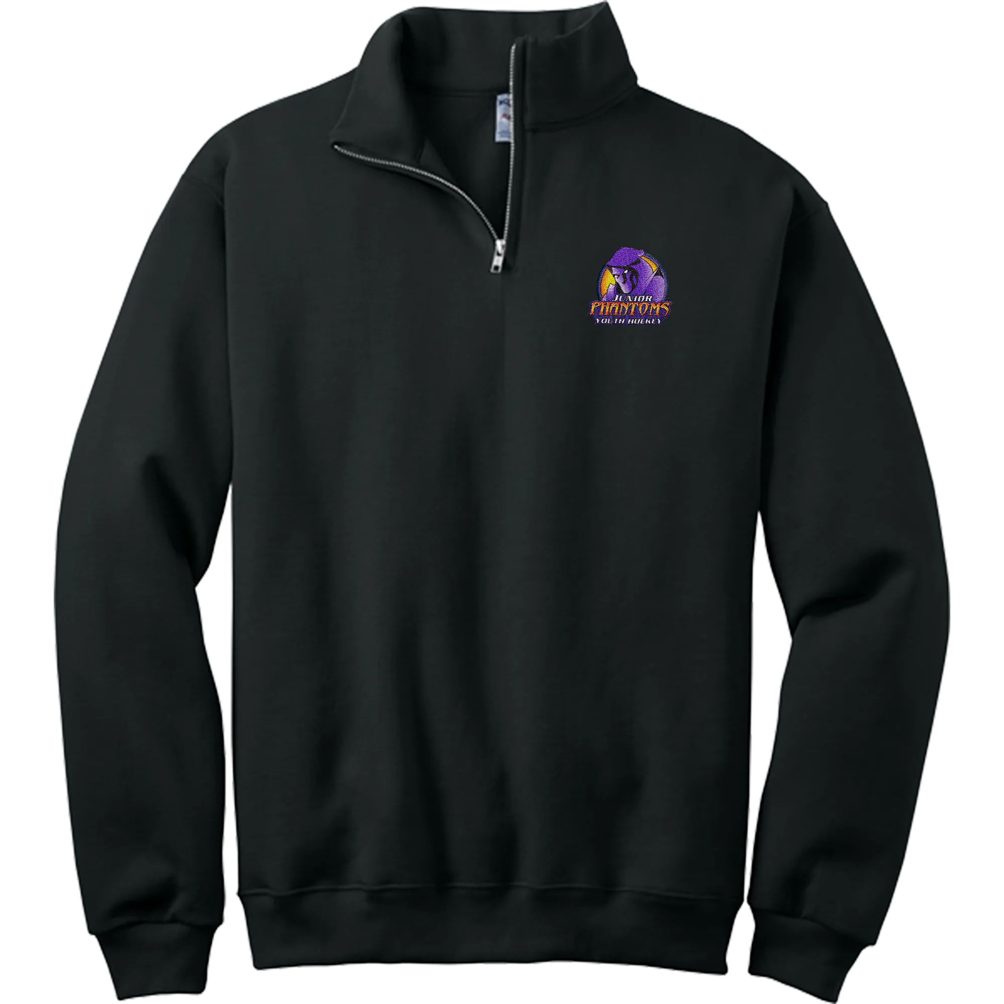 Jr. Phantoms NuBlend 1/4-Zip Cadet Collar Sweatshirt