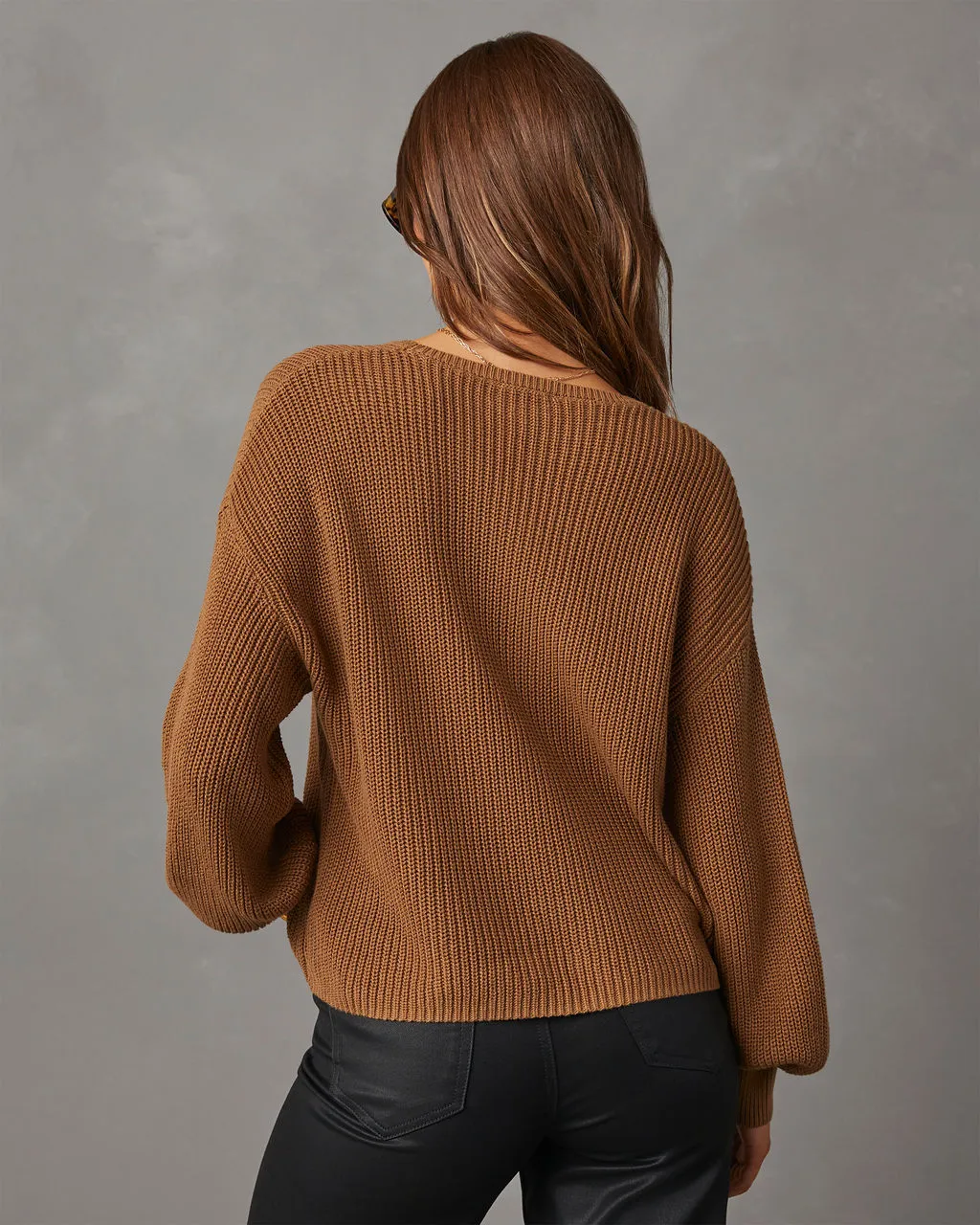 Kerry Relaxed Long Sleeve Sweater Top