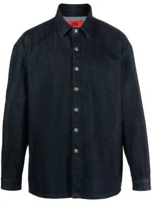 LONG-SLEEVE CLASSIC DENIM SHIRT