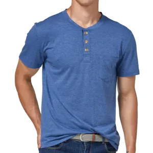 Men Casual T Shirt, Blue