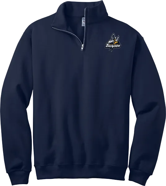 Mon Valley Thunder NuBlend 1/4-Zip Cadet Collar Sweatshirt