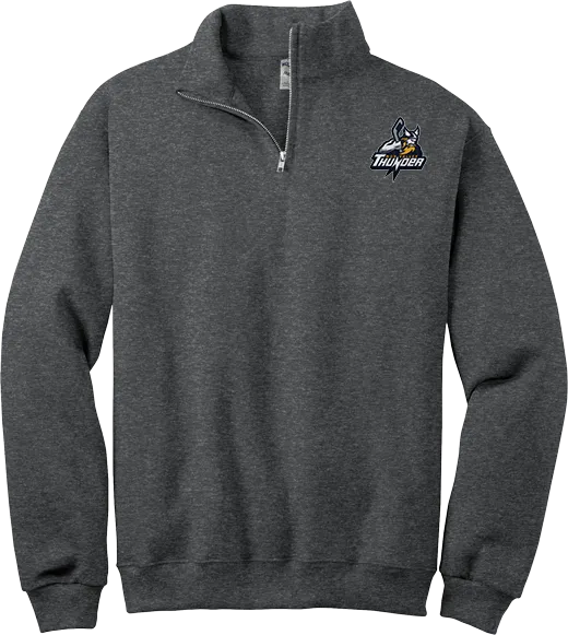 Mon Valley Thunder NuBlend 1/4-Zip Cadet Collar Sweatshirt