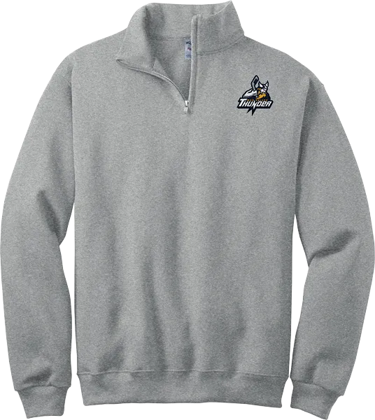 Mon Valley Thunder NuBlend 1/4-Zip Cadet Collar Sweatshirt