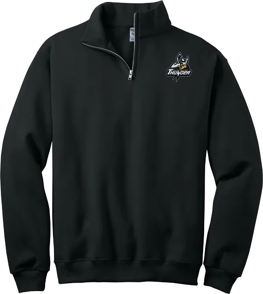 Mon Valley Thunder NuBlend 1/4-Zip Cadet Collar Sweatshirt