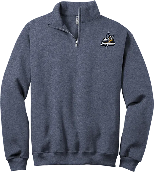 Mon Valley Thunder NuBlend 1/4-Zip Cadet Collar Sweatshirt