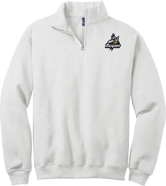 Mon Valley Thunder NuBlend 1/4-Zip Cadet Collar Sweatshirt