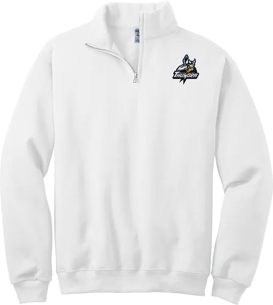 Mon Valley Thunder NuBlend 1/4-Zip Cadet Collar Sweatshirt