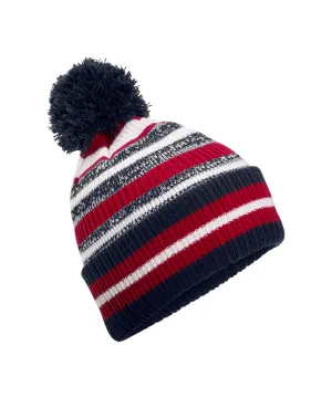 Multi-sport fan beanie | French Navy/Classic Red/White