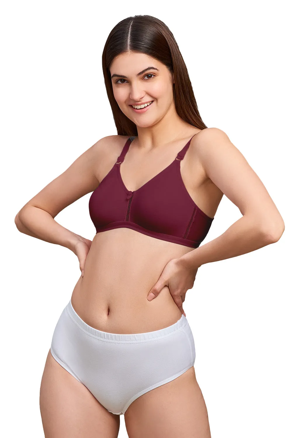 Naidu Hall Knitwear Bra Combo Pack – Stylish and Comfortable Beauti Collection for All-Day Wear (C77)