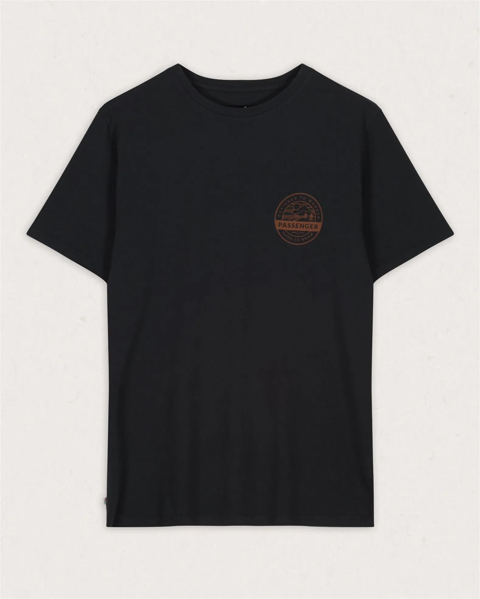 Odyssey Recycled Cotton T-Shirt - Black