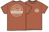 Odyssey Recycled Cotton T-Shirt - Burnt Orange