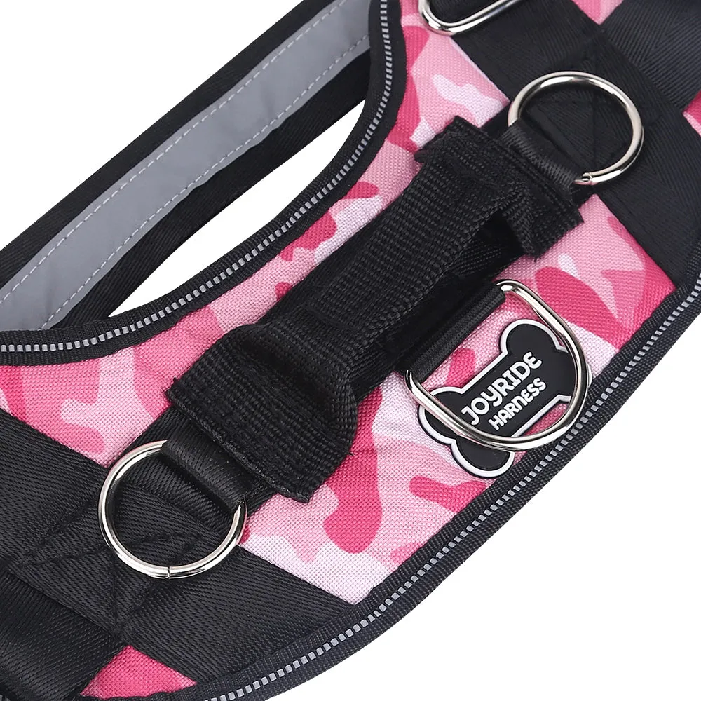 Pink Camo Joyride Basic Essential Dog Harness 1.0