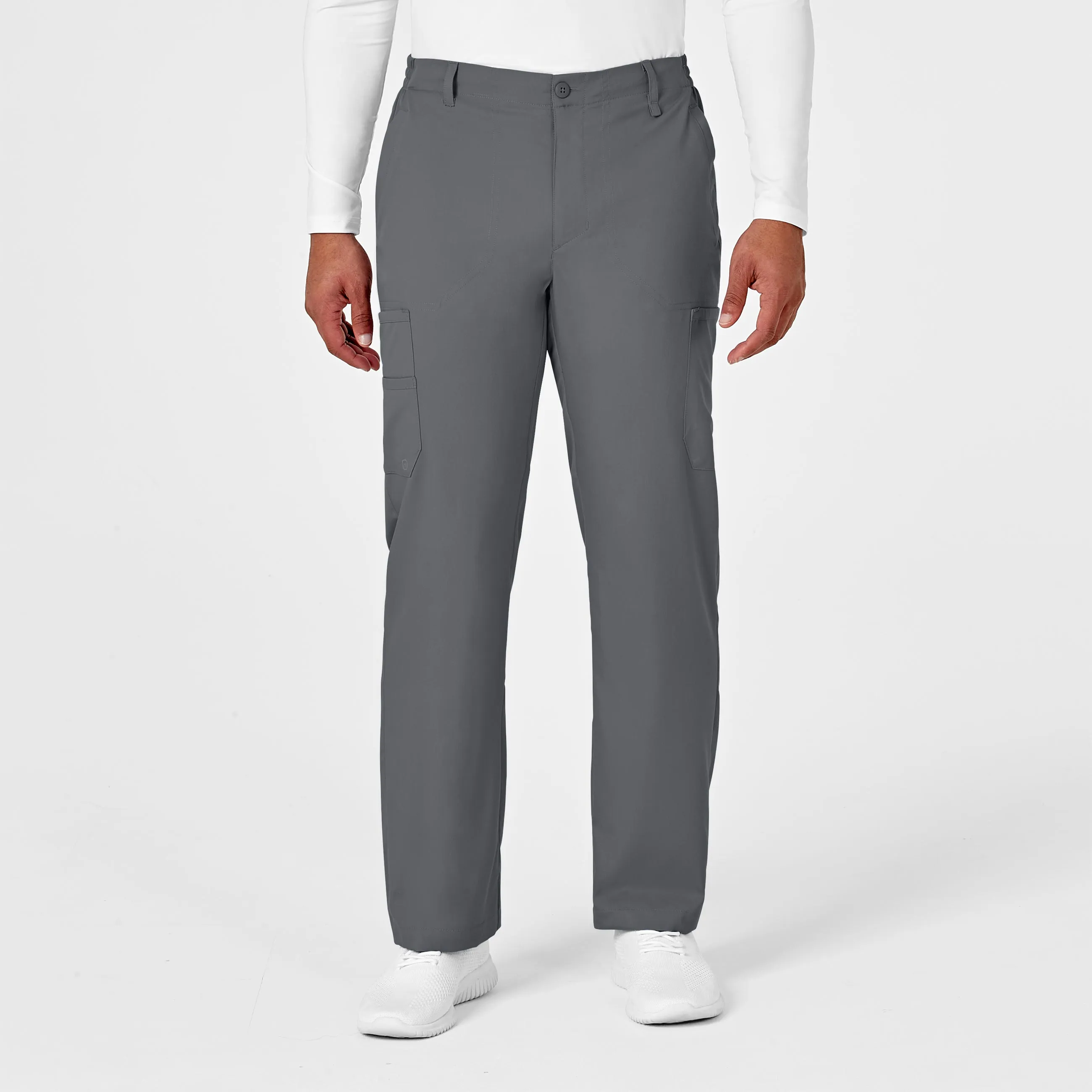 PRO Men's Cargo Scrub Pant - Pewter