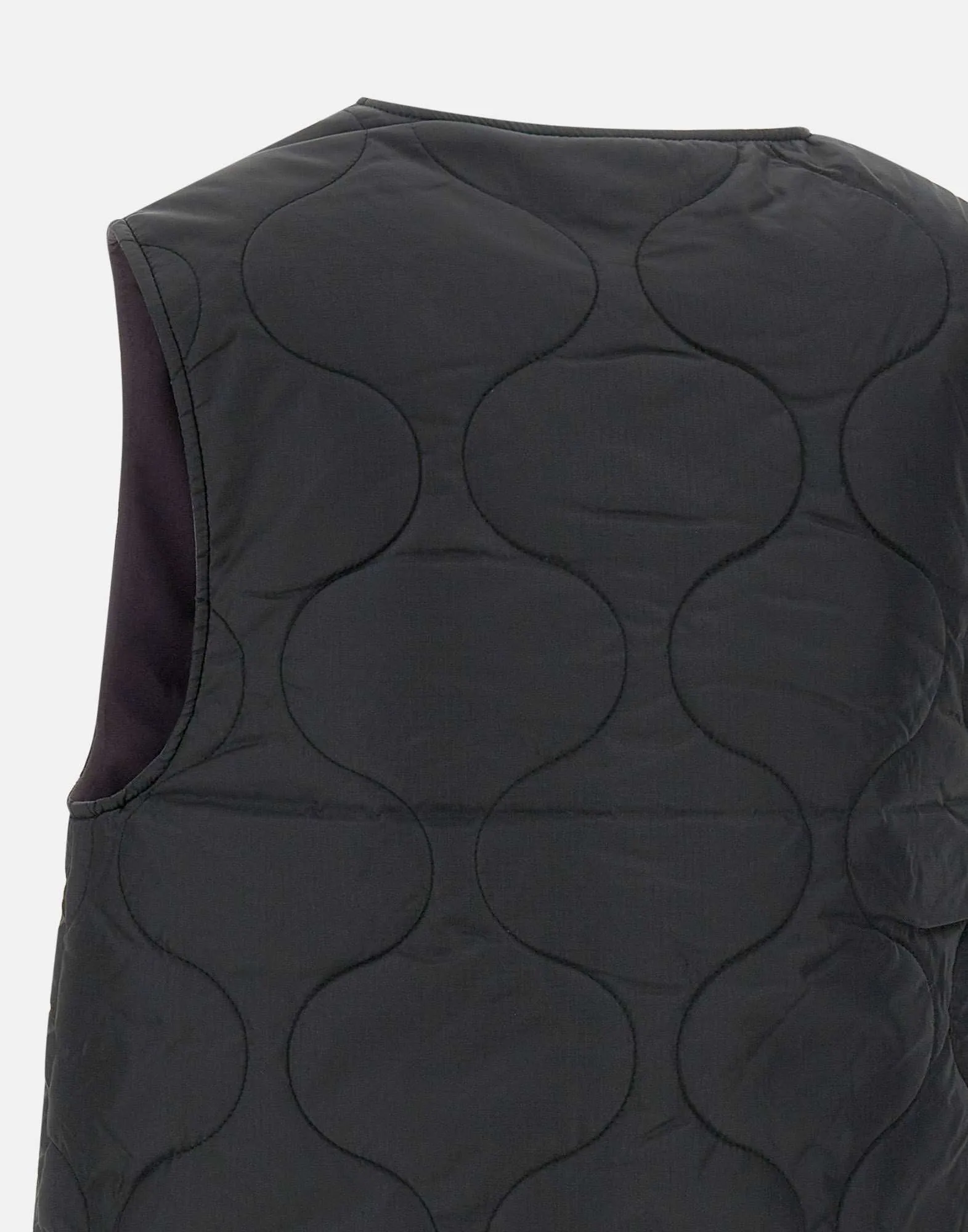 Reversible Black and Purple Vest