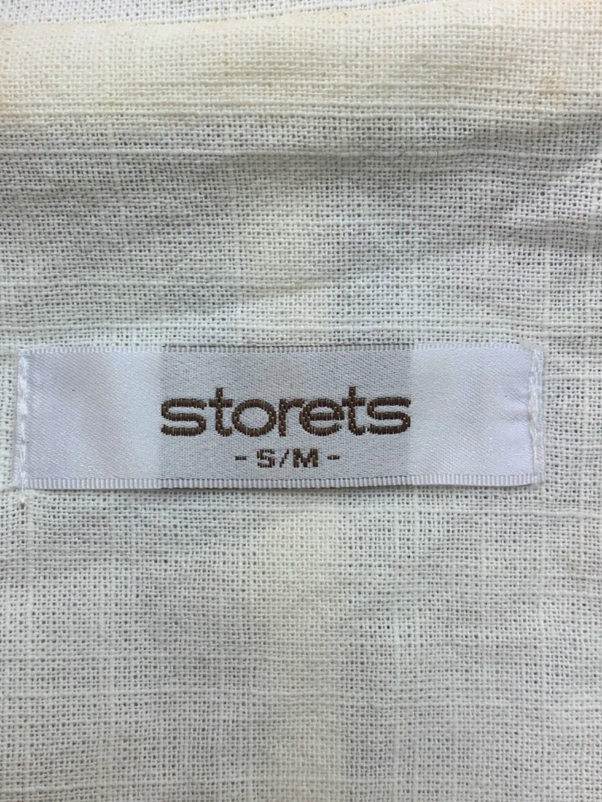 Storets Beige Linen Blazer S/M