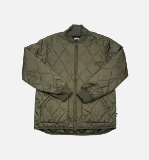 Stussy Quilted Military Mens Jacket - Olive