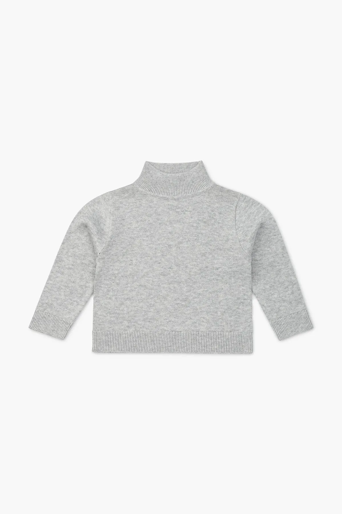 Sweater Turtleneck_Heather Grey