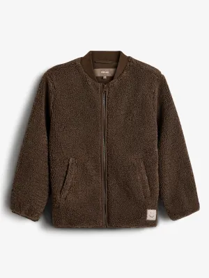 Teddy Jacket - Tween - Dark Earth