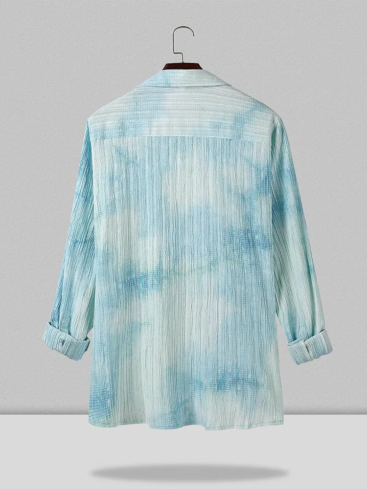 Tie-Dyed Pattern Shirt