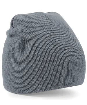 Two-tone pull-on beanie | Graphite Grey