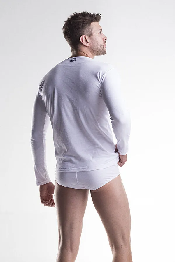 Unico Classic Long-sleeved T-Shirt White