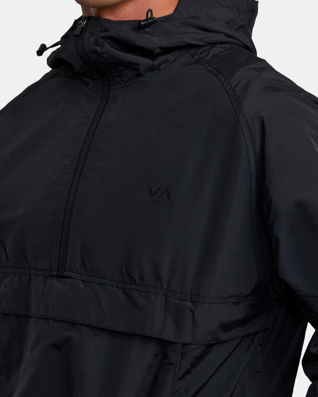 VA Sport Outsider Packable Anorak Jacket - Black