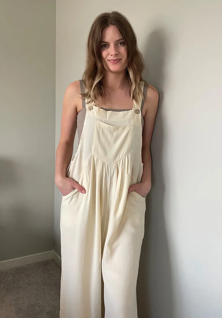 Vanilla Ice Women's Vintage Summer Outfits Loose Wide Leg Overalls